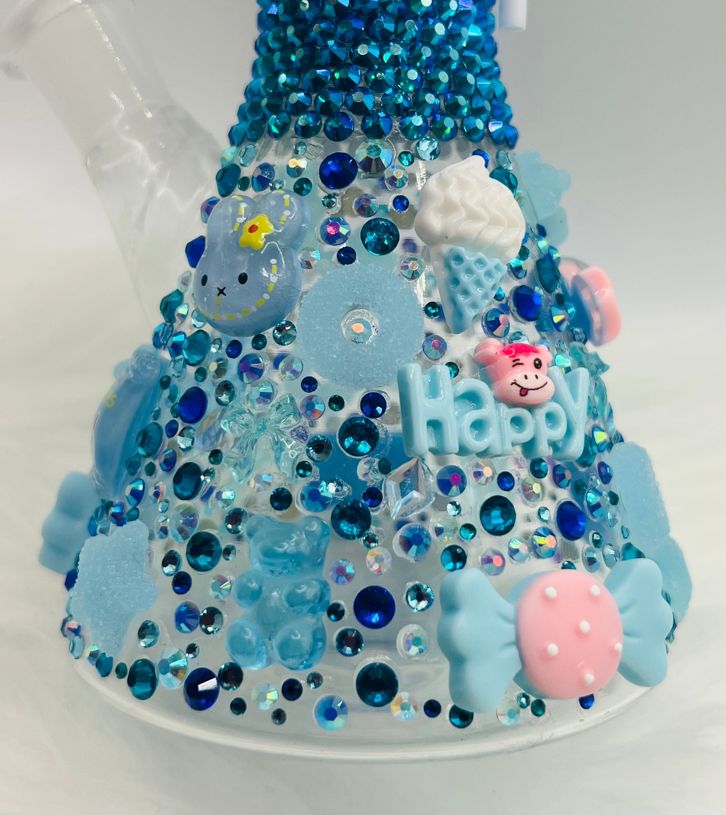 Kawaii Blue Candy Bling Bong