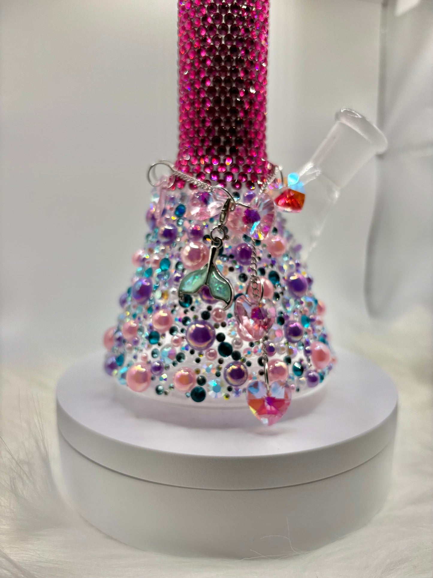 Mermaid Magic Bling Bong with Neck Charm