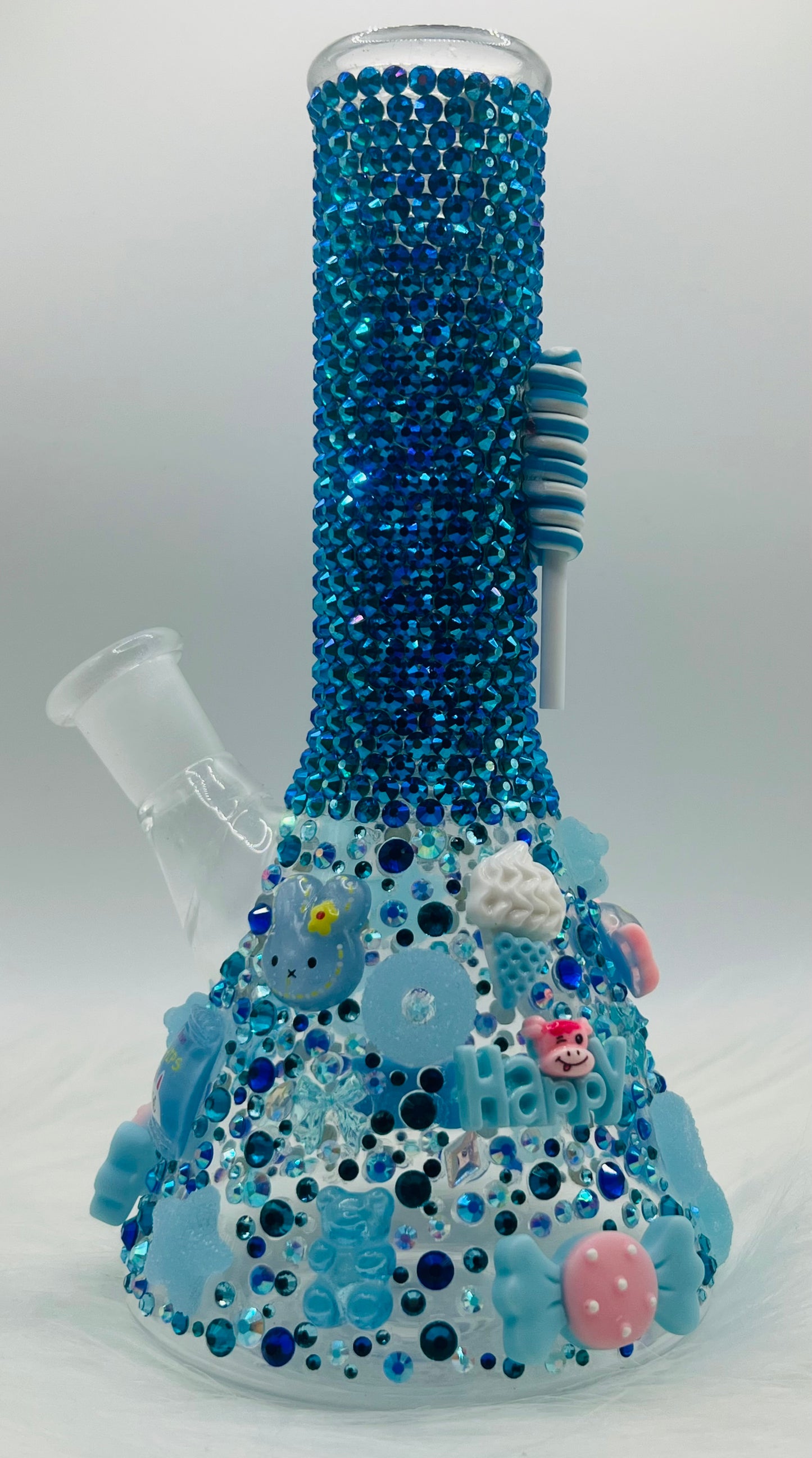 Kawaii Blue Candy Bling Bong