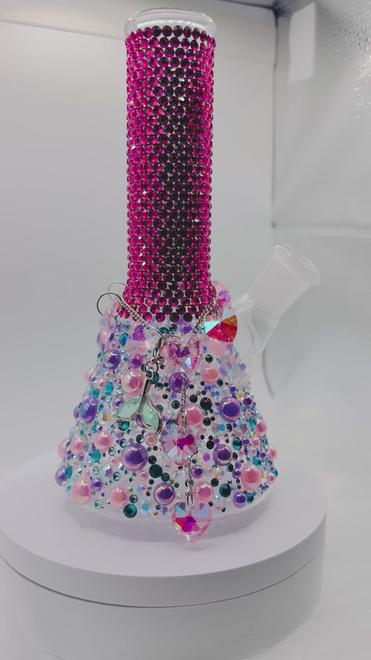 Mermaid Magic Bling Bong with Neck Charm